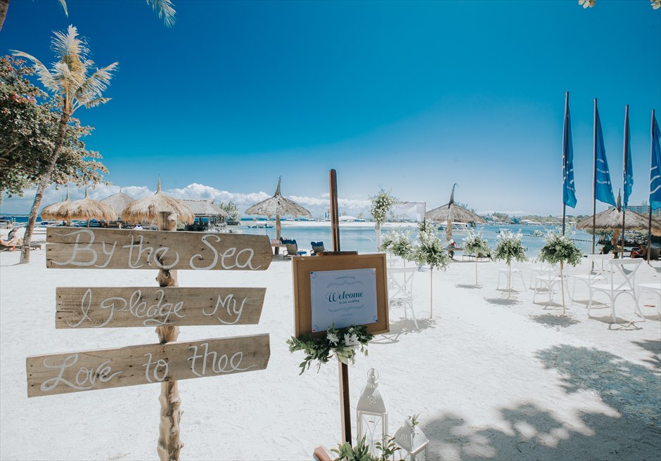 セブ島ビーチ・ウェディング/
Bluewater Maribago Beach Wedding/
～ブルーウォーター・マリバゴ・ビーチ挙式