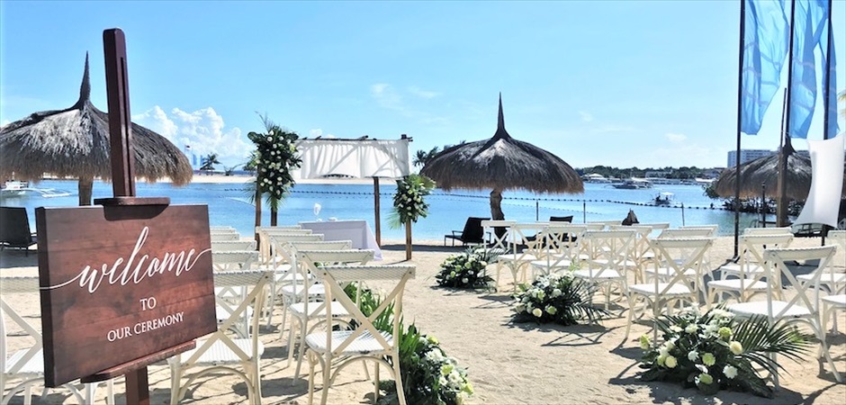 Botanical & Tropical Beach Wedding