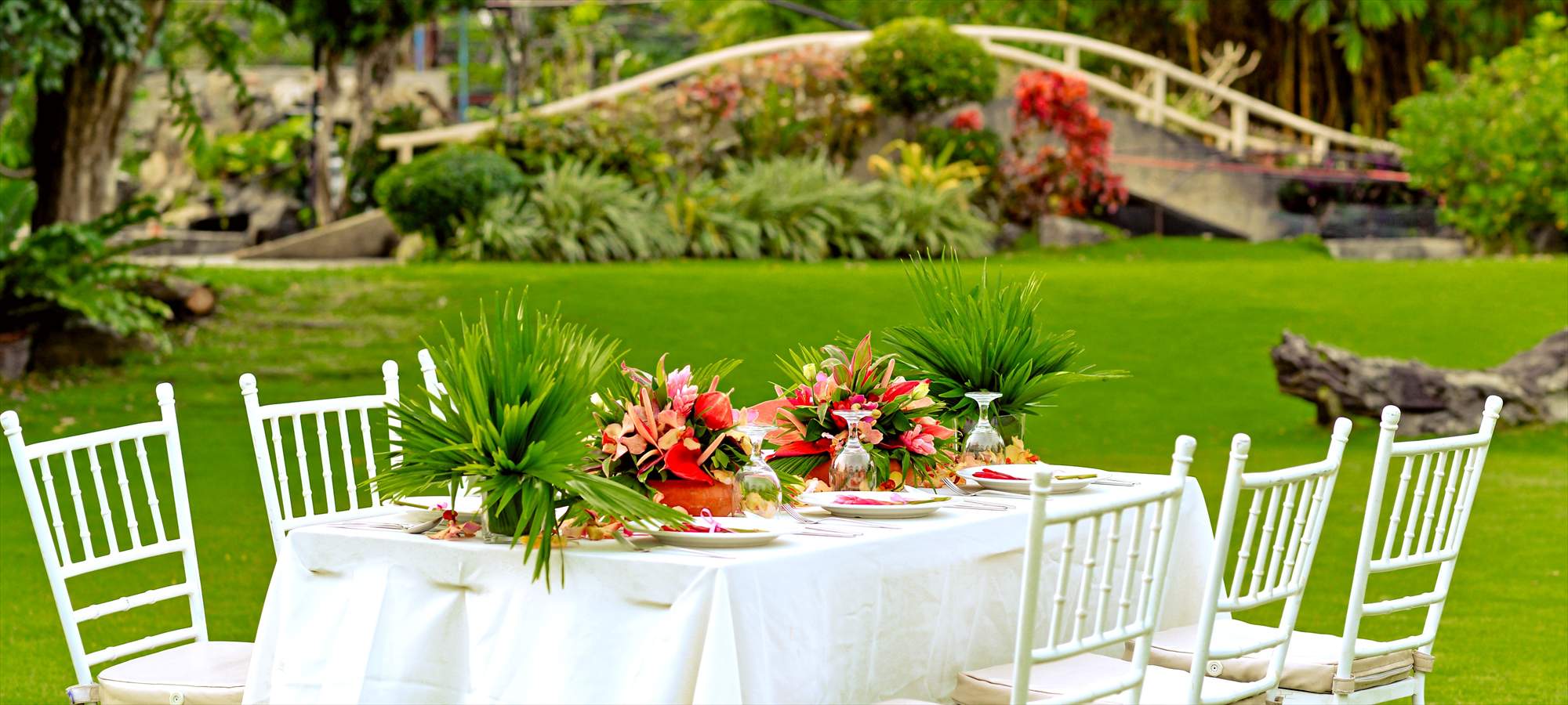 セブ・ホワイト・サンズ・リゾート セブ島・ミスティック・ガーデン・ウェディング・レセプション・パーティー