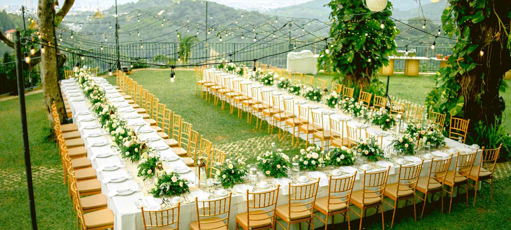 シャトー・デ・ブサイ セブ島・レストランウェディング・ヒルトップ・ウェディングレセプション