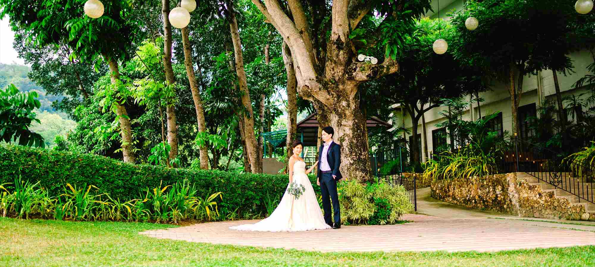 シャトー・デ・ブサイ セブ島・ウェディングフォト・ガーデン・結婚式