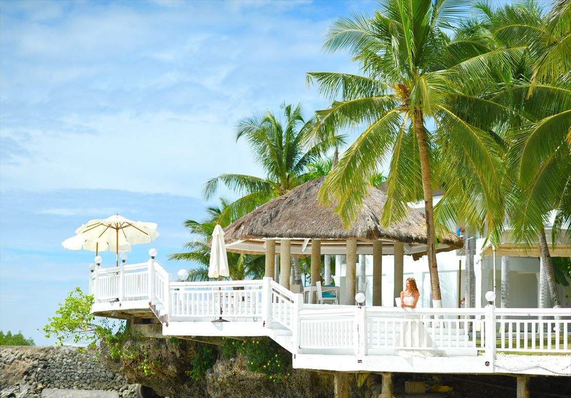 パシフィック・セブ・リゾート
オーシャン・フロントガーデンにて