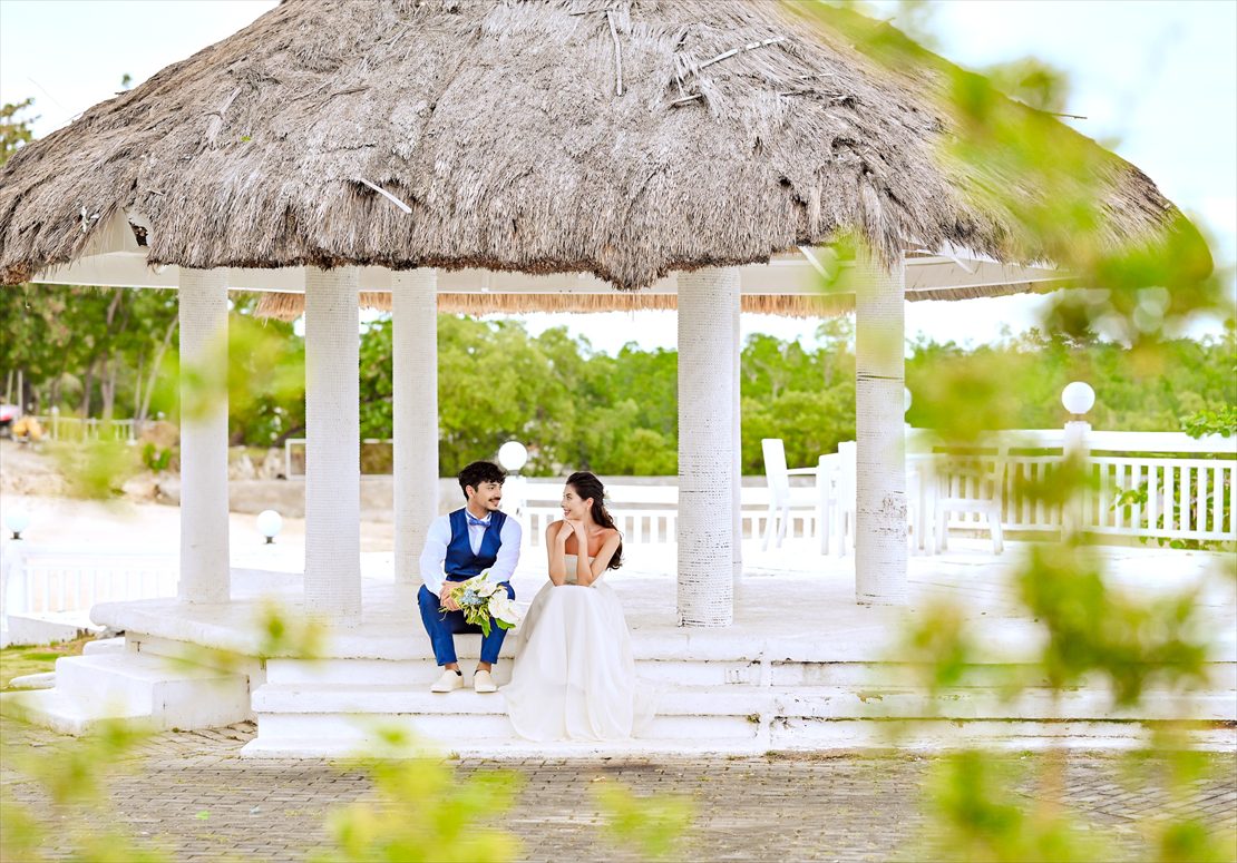 パシフィック・セブ・リゾート
ガゼボ・2人挙式