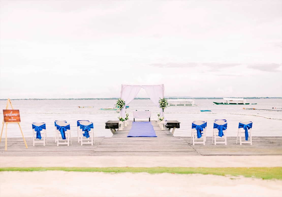 シャトー・バイ・ザ・シー・セブウェディング　挙式会場　全景