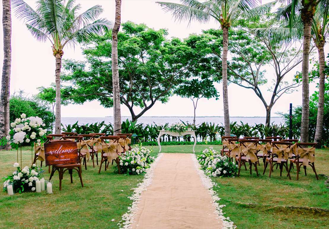 Crimson Resort & Spa Mactan Cebu Wedding Ceremony (8) クリムゾン・マクタン・セブ結婚式 挙式会場全景
