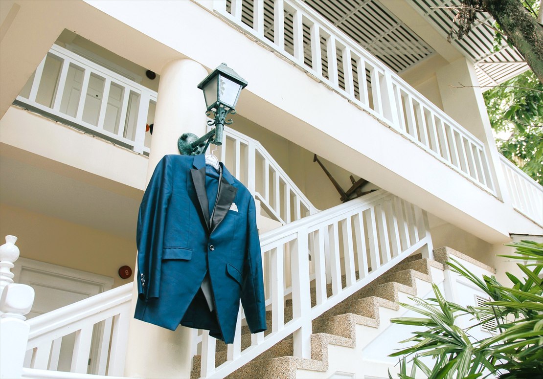 プランテーションベイ・マクタン・セブ挙式　新郎様タキシード