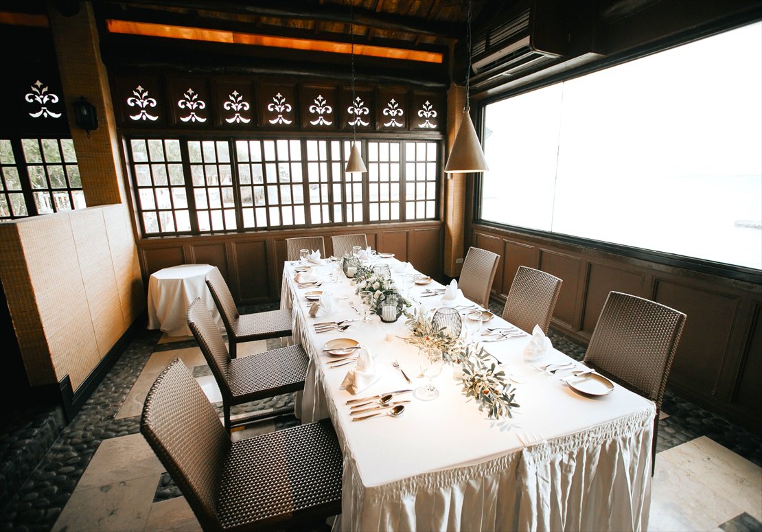 プランテーションベイ・マクタン・セブ島結婚式　FIJIレストラン　挙式後ディナー会場