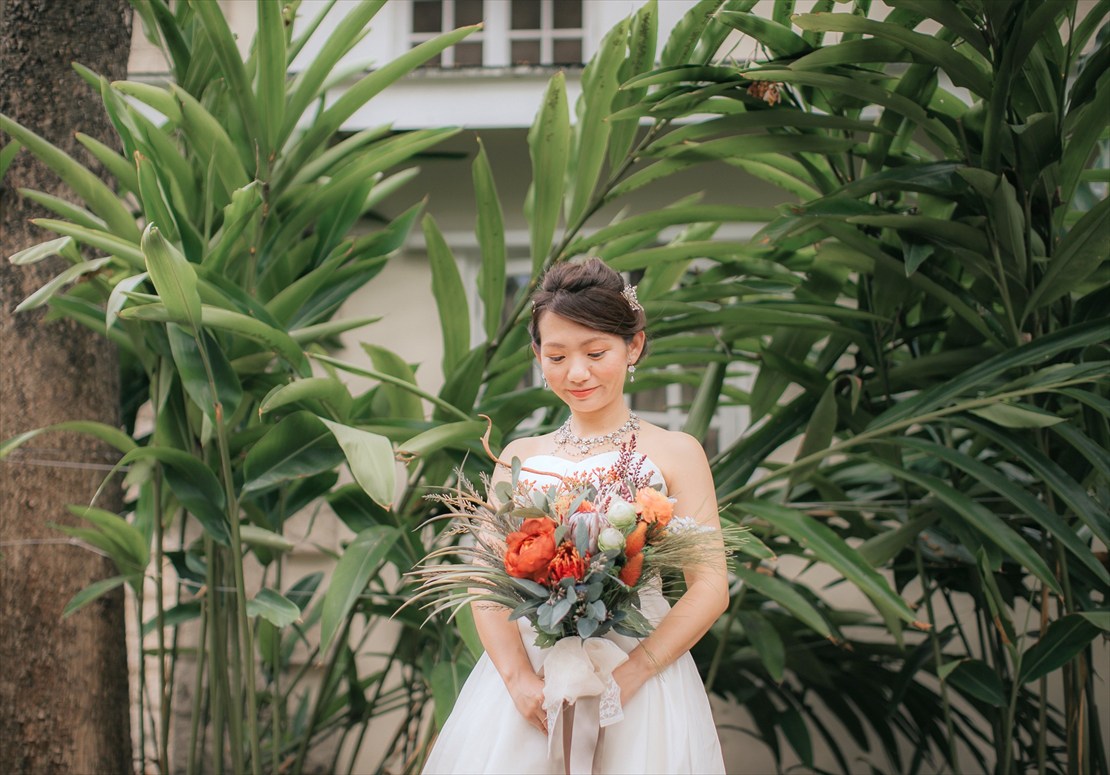 プランテーションベイ・マクタン・セブウェディング　新婦様　挙式前撮影