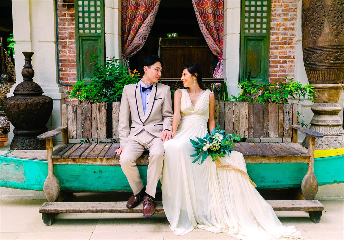 コスタベラ・トロピカル・ビーチ・ホテル・セブウェディング　フォトスポットの多いリゾート内