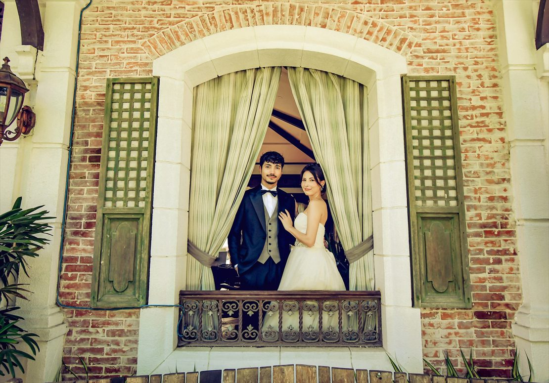 コスタベラ・トロピカル・ビーチ・ホテル・セブウェディングフォト　クラシカルな風景