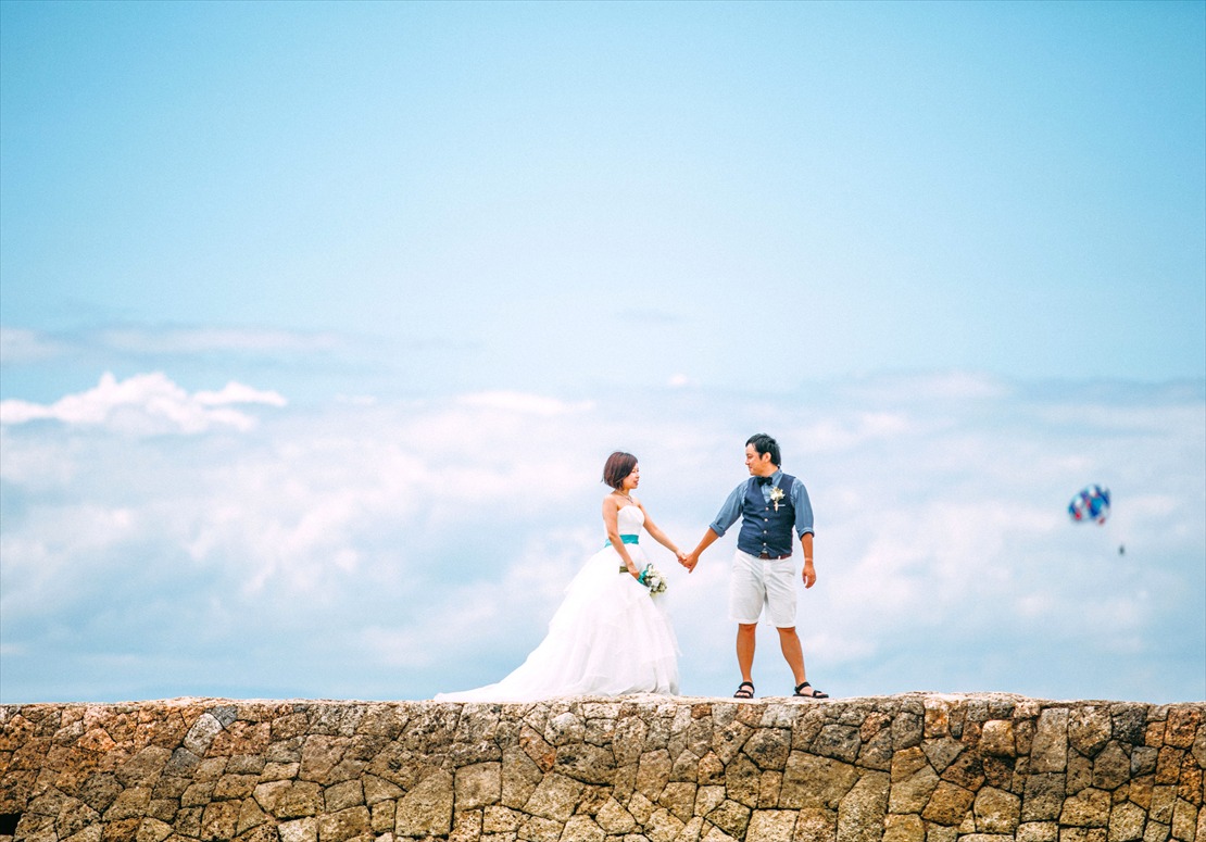 クリムゾン・リゾート・マクタン・セブ島結婚式　桟橋の下より撮影