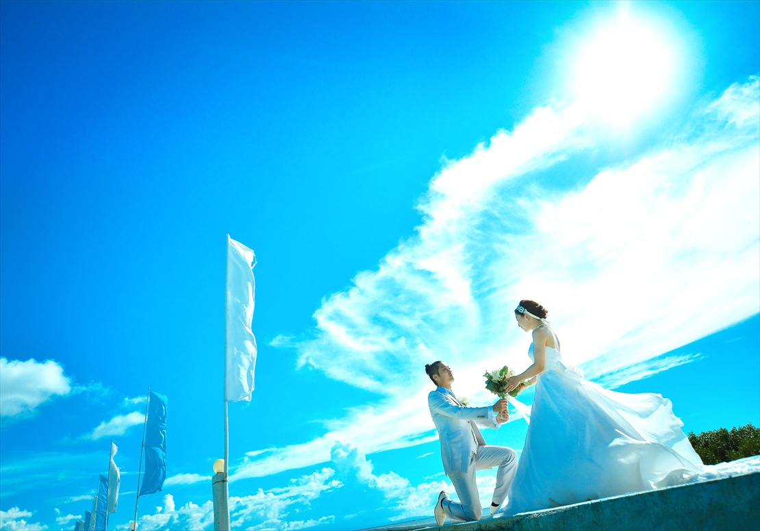 パシフィック・セブ・リゾート・セブウェディング　プロポーズシーン