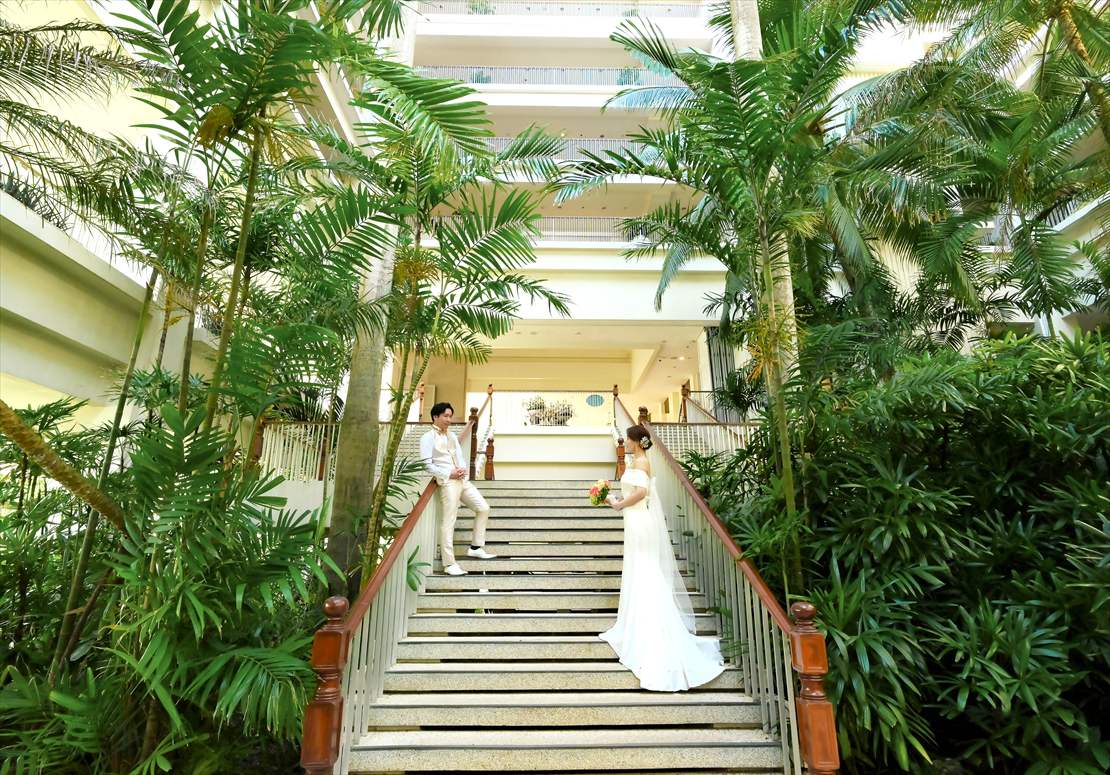 セブ島　リゾート内ウェディングフォト
